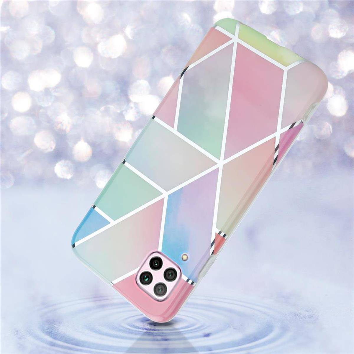 Cadorabo Schutzhülle für Huawei NOVA 6 SE / P40 LITE / NOVA 7i Hülle in Rosa TPU Handyhülle Etui Case Cover