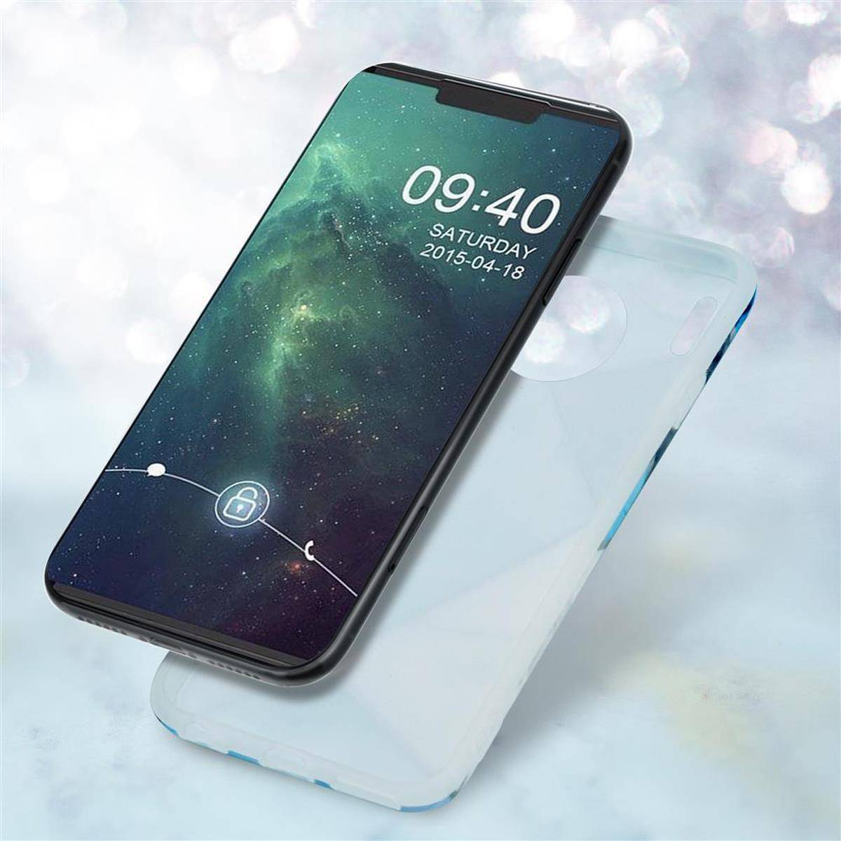 Cadorabo Schutzhülle für Huawei MATE 30 Hülle in Blau TPU Handyhülle Etui Case Cover