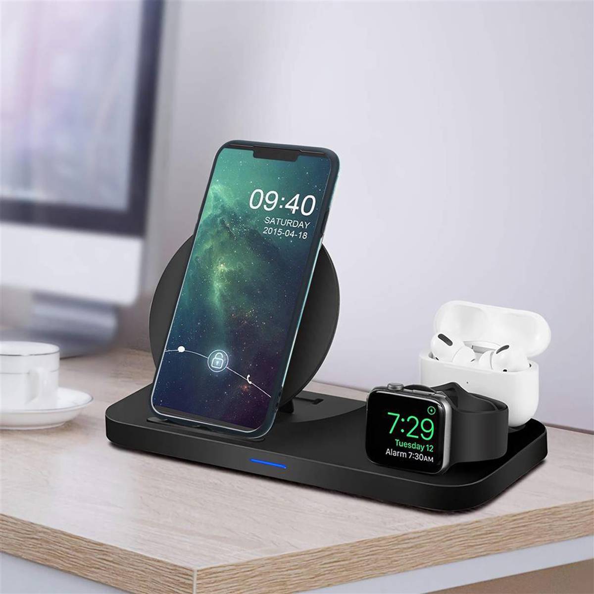 Cadorabo Schutzhülle für Huawei MATE 30 Hülle in Blau TPU Handyhülle Etui Case Cover