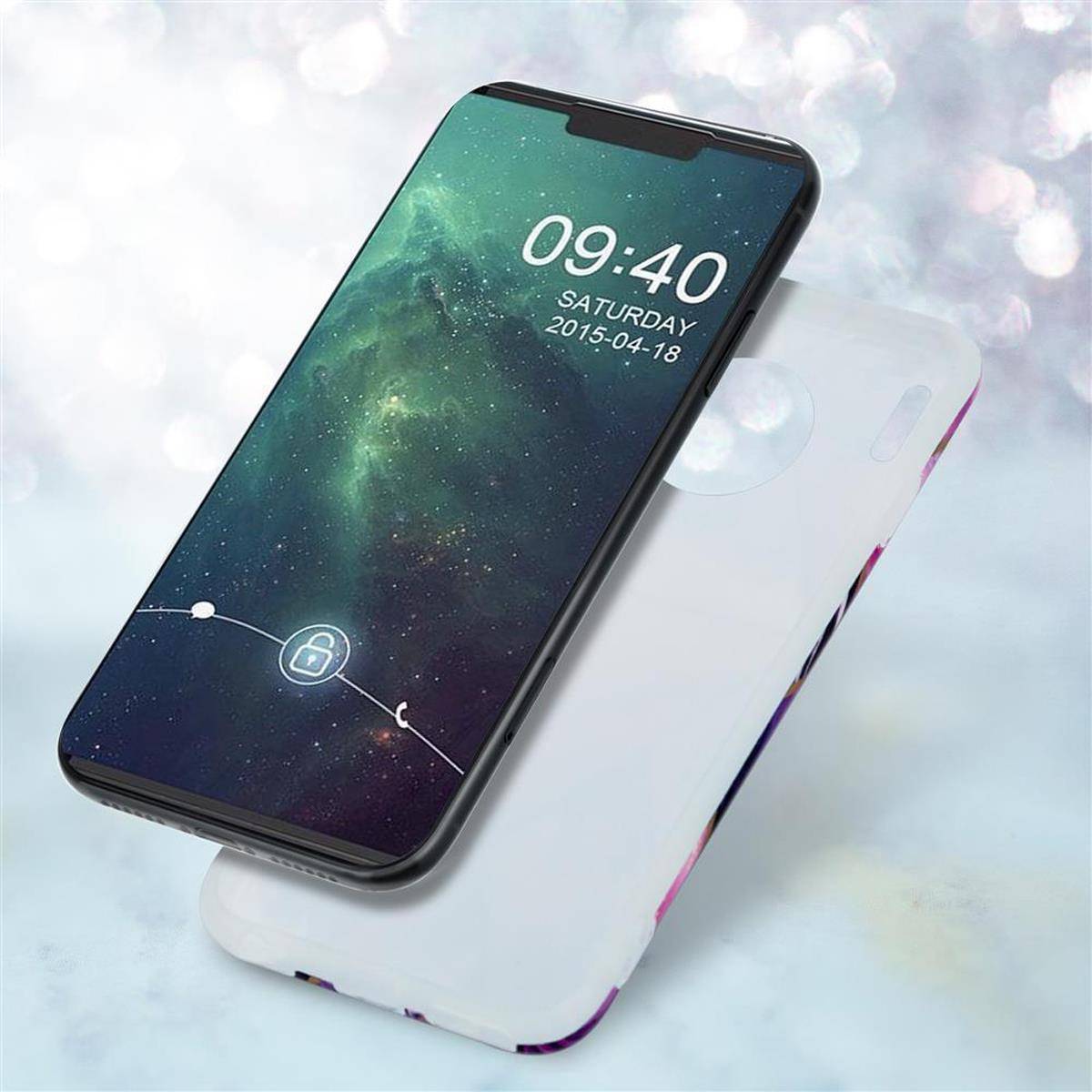 Cadorabo Schutzhülle für Huawei MATE 30 Hülle in Lila TPU Handyhülle Etui Case Cover