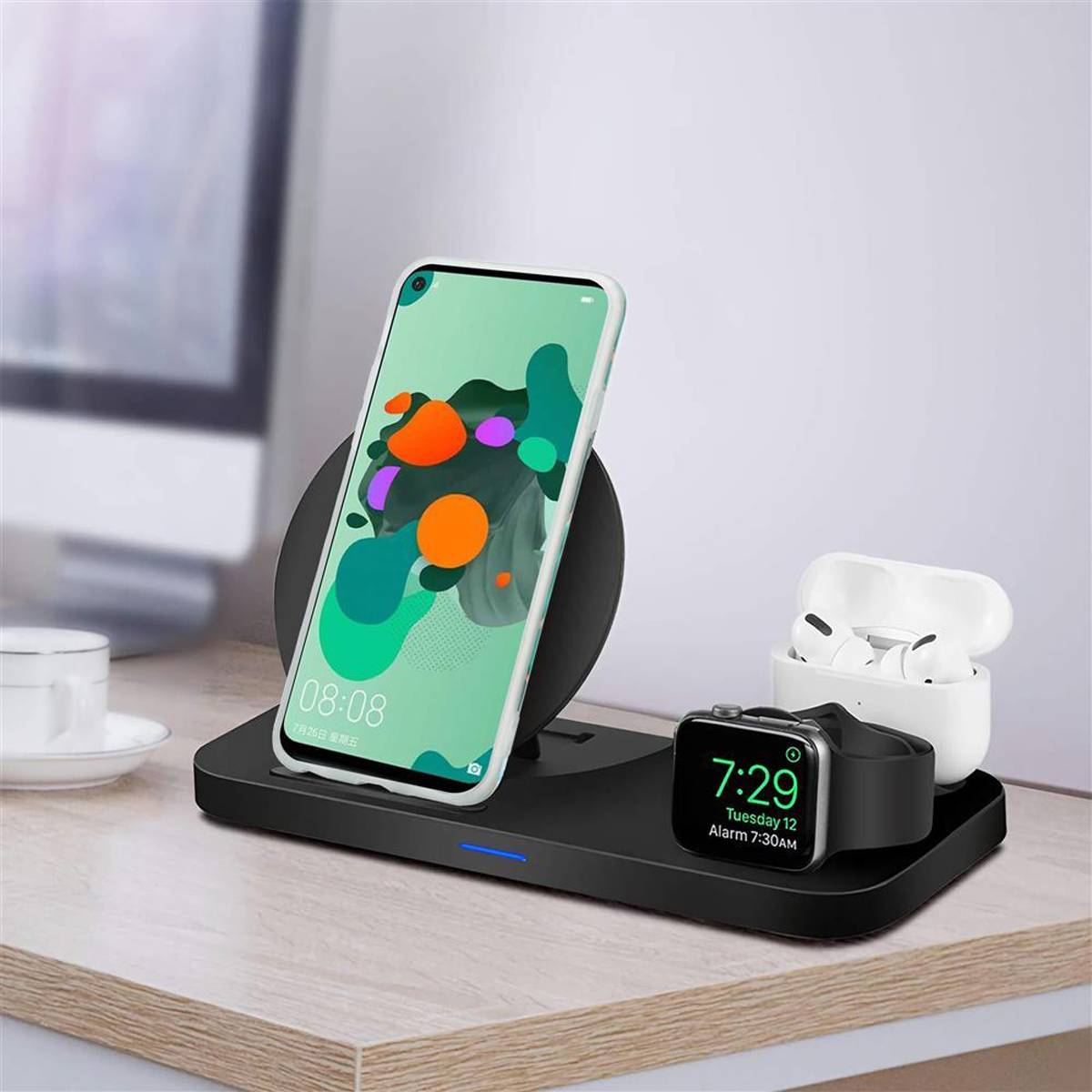 Cadorabo Schutzhülle für Huawei MATE 30 LITE Hülle in Grün TPU Handyhülle Etui Case Cover