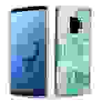 Cadorabo Schutzhülle für Samsung Galaxy S9 Hülle in Grün TPU Handyhülle Etui Case Cover