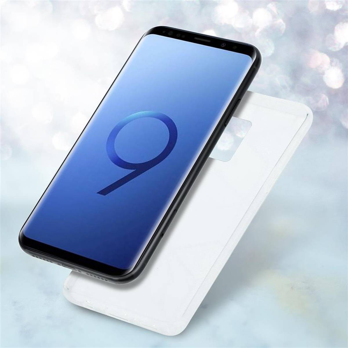 Cadorabo Schutzhülle für Samsung Galaxy S9 Hülle in Grün TPU Handyhülle Etui Case Cover