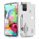 Cadorabo Schutzhülle für Samsung Galaxy A51 5G Hülle in Grau TPU Handyhülle Etui Case Cover