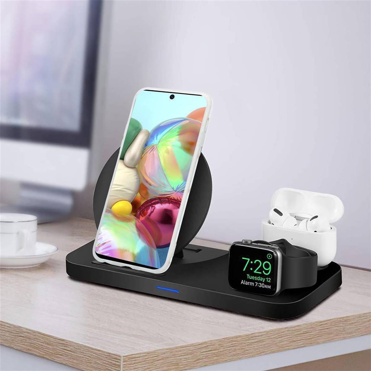 Cadorabo Schutzhülle für Samsung Galaxy A71 5G Hülle in Grau TPU Handyhülle Etui Case Cover
