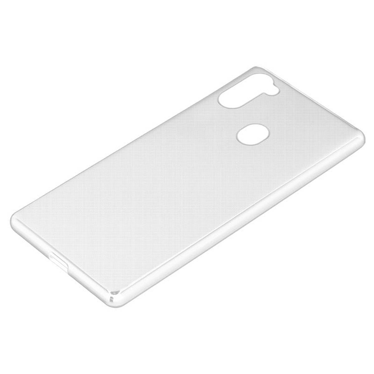 Cadorabo Hülle für Samsung Galaxy A11 / M11 Schutz Hülle in Transparent Schutzhülle TPU Silikon Cover Etui Case