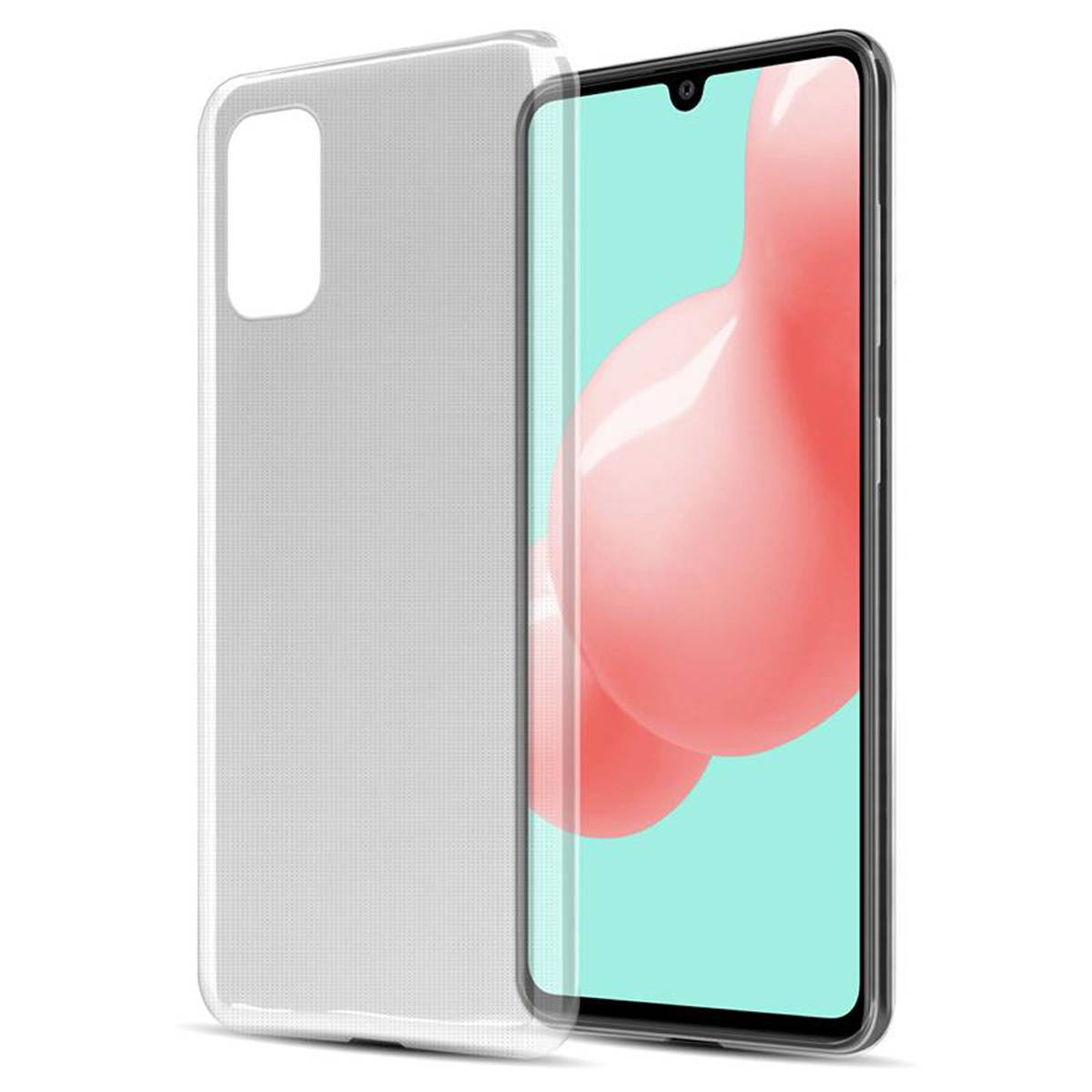 Cadorabo Hülle für Samsung Galaxy A41 Schutz Hülle in Transparent Schutzhülle TPU Silikon Cover Etui Case