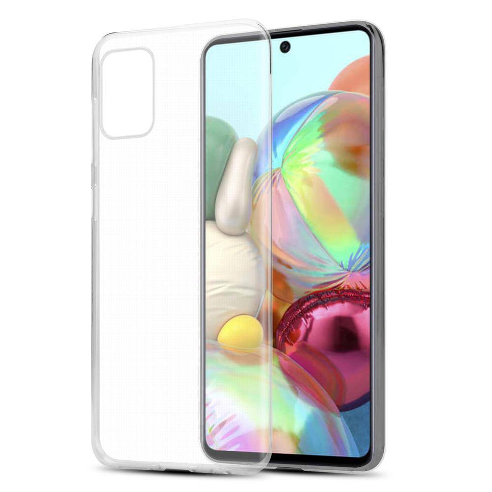 Cadorabo Hülle für Samsung Galaxy A71 4G Schutz Hülle in Transparent Schutzhülle TPU Silikon Cover Etui Case