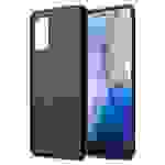 Cadorabo Hülle für Samsung Galaxy S20 Schutz Hülle in Schwarz Schutzhülle TPU Silikon Cover Etui Case