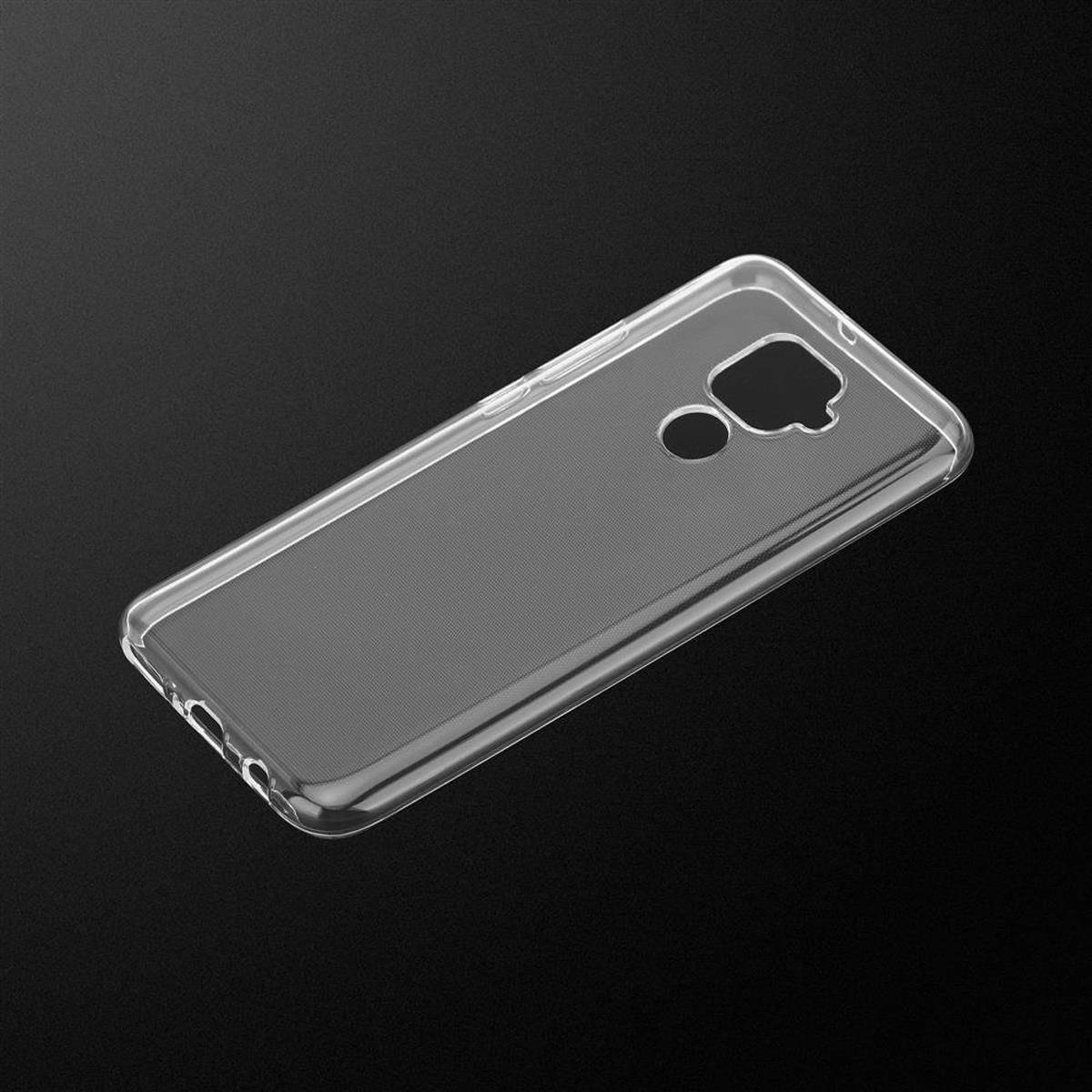 Cadorabo Hülle für Huawei MATE 30 LITE Schutz Hülle in Transparent Schutzhülle TPU Silikon Cover Etui Case