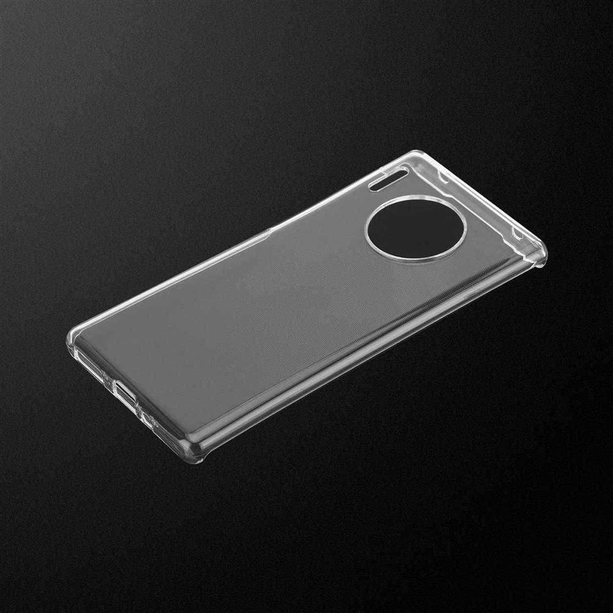 Cadorabo Hülle für Huawei MATE 30 PRO Schutz Hülle in Transparent Schutzhülle TPU Silikon Cover Etui Case