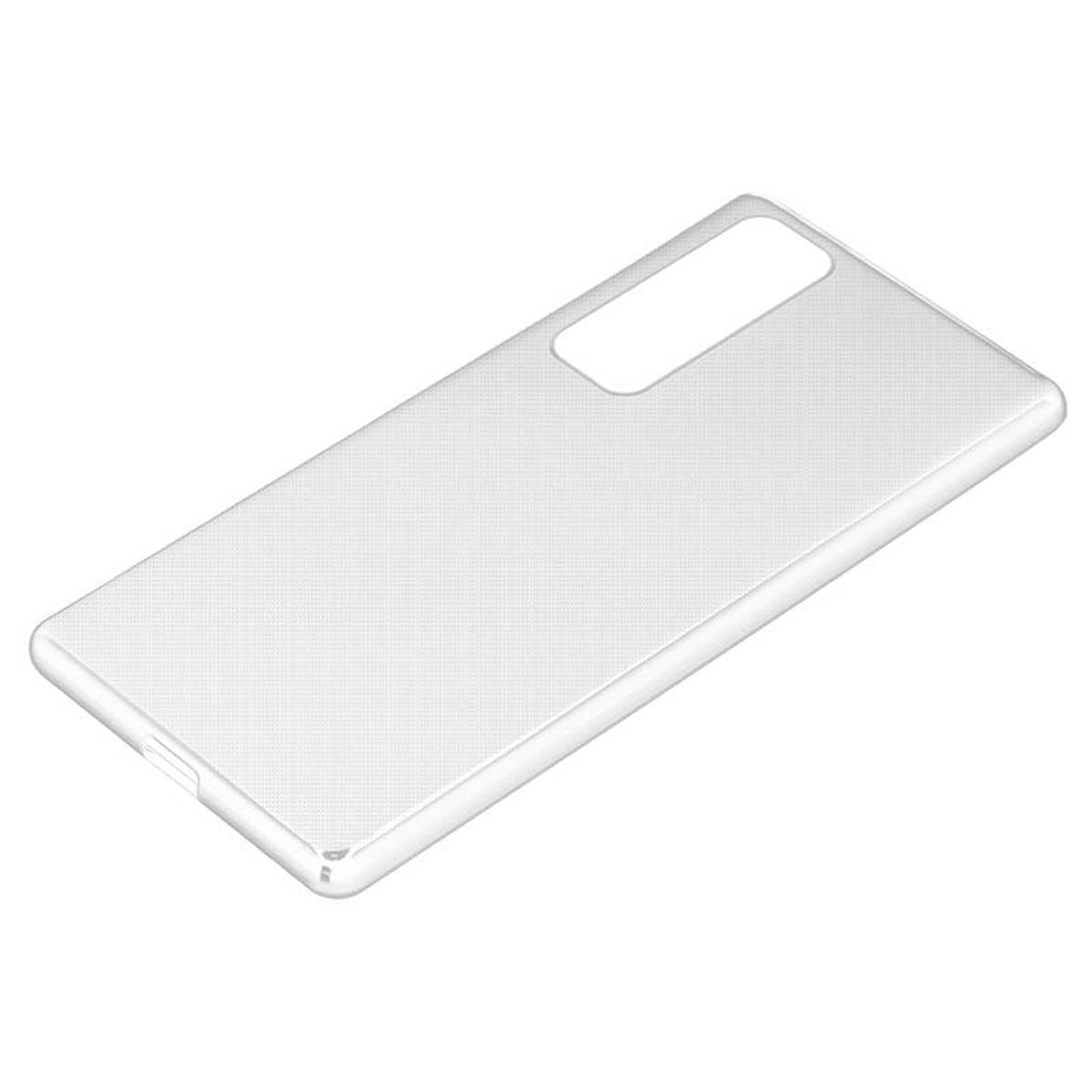 Cadorabo Hülle für Huawei NOVA 7 PRO 5G Schutz Hülle in Transparent Schutzhülle TPU Silikon Cover Etui Case