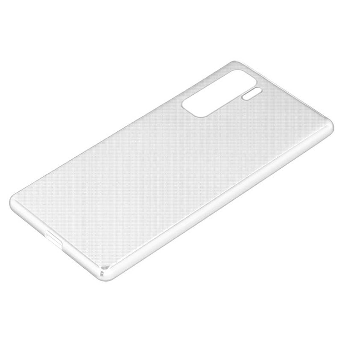 Cadorabo Hülle für Huawei NOVA 7 SE Schutz Hülle in Transparent Schutzhülle TPU Silikon Cover Etui Case