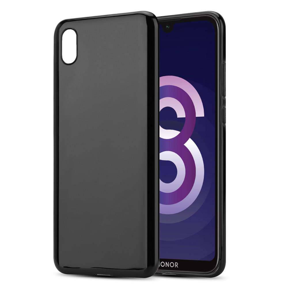 Cadorabo Hülle für Huawei Y5 2019 / Enjoy Play 8 / Honor 8S Schutz Hülle in Schwarz Schutzhülle TPU Silikon Cover Etui
