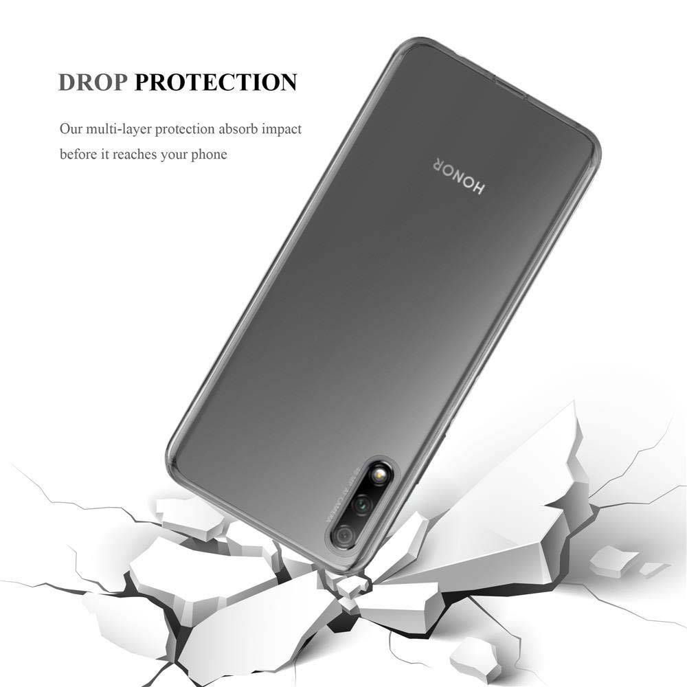 Cadorabo Hülle für Honor 9X PRO Schutz Hülle in Transparent Schutzhülle TPU Silikon Cover Etui Case