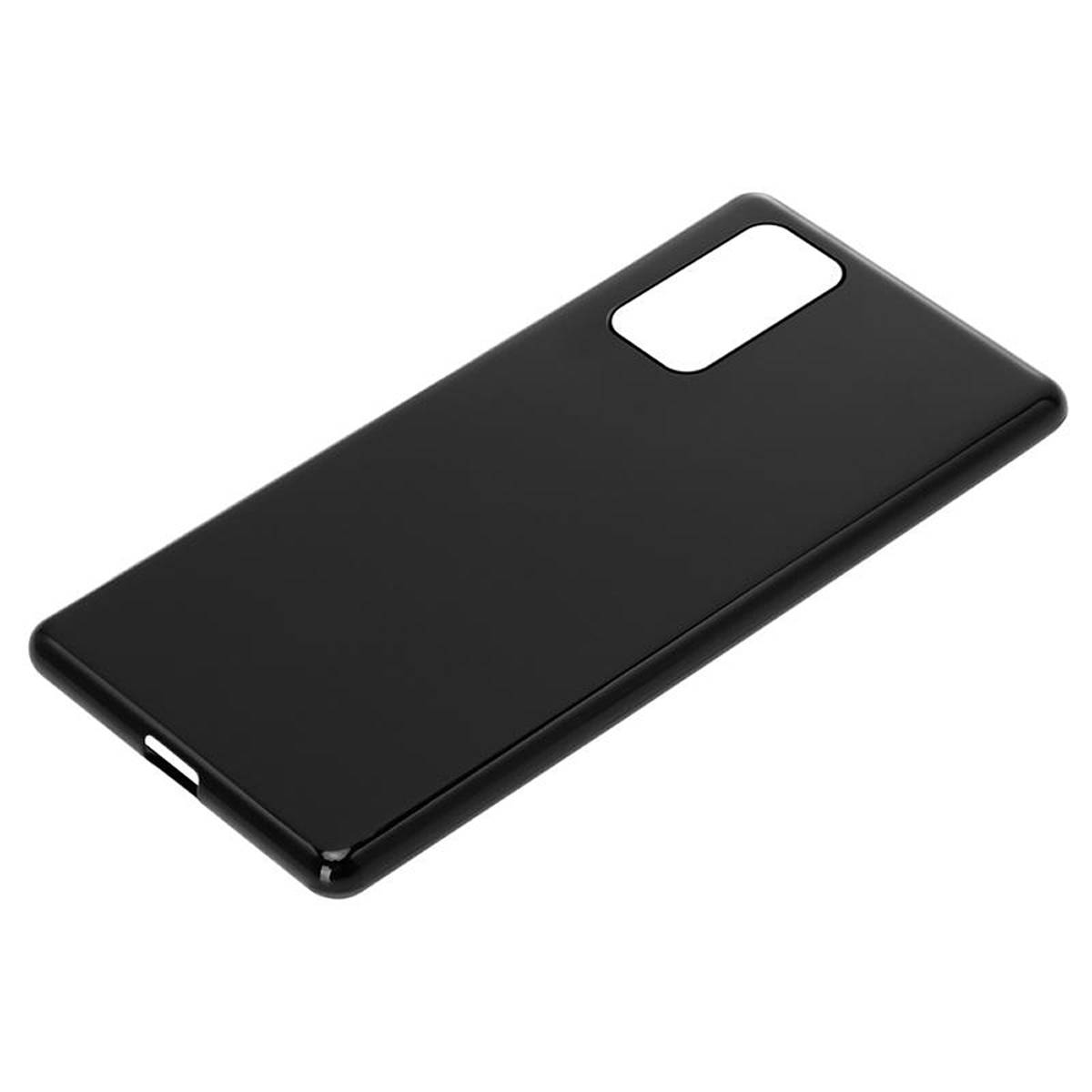 Cadorabo Hülle für Honor View 30 PRO Schutz Hülle in Schwarz Schutzhülle TPU Silikon Cover Etui Case