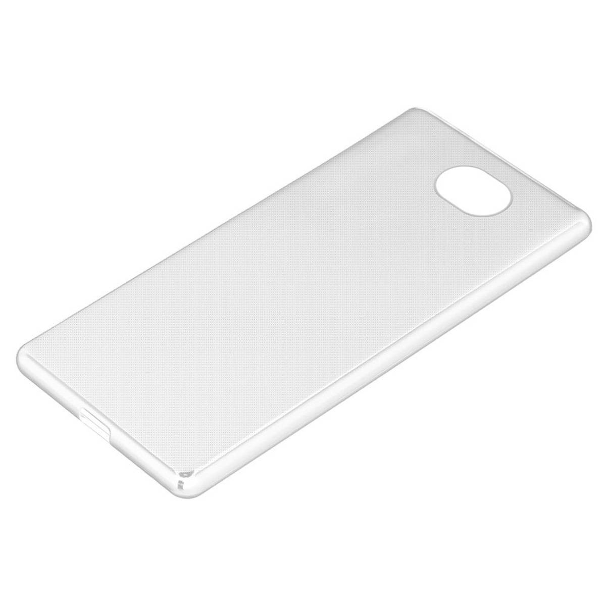 Cadorabo Hülle für HTC Desire 316 / 516 Schutz Hülle in Weiß Schutzhülle TPU Silikon Cover Etui Case
