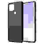 Cadorabo Hülle für Google PIXEL 5 XL Schutz Hülle in Schwarz Schutzhülle TPU Silikon Cover Etui Case