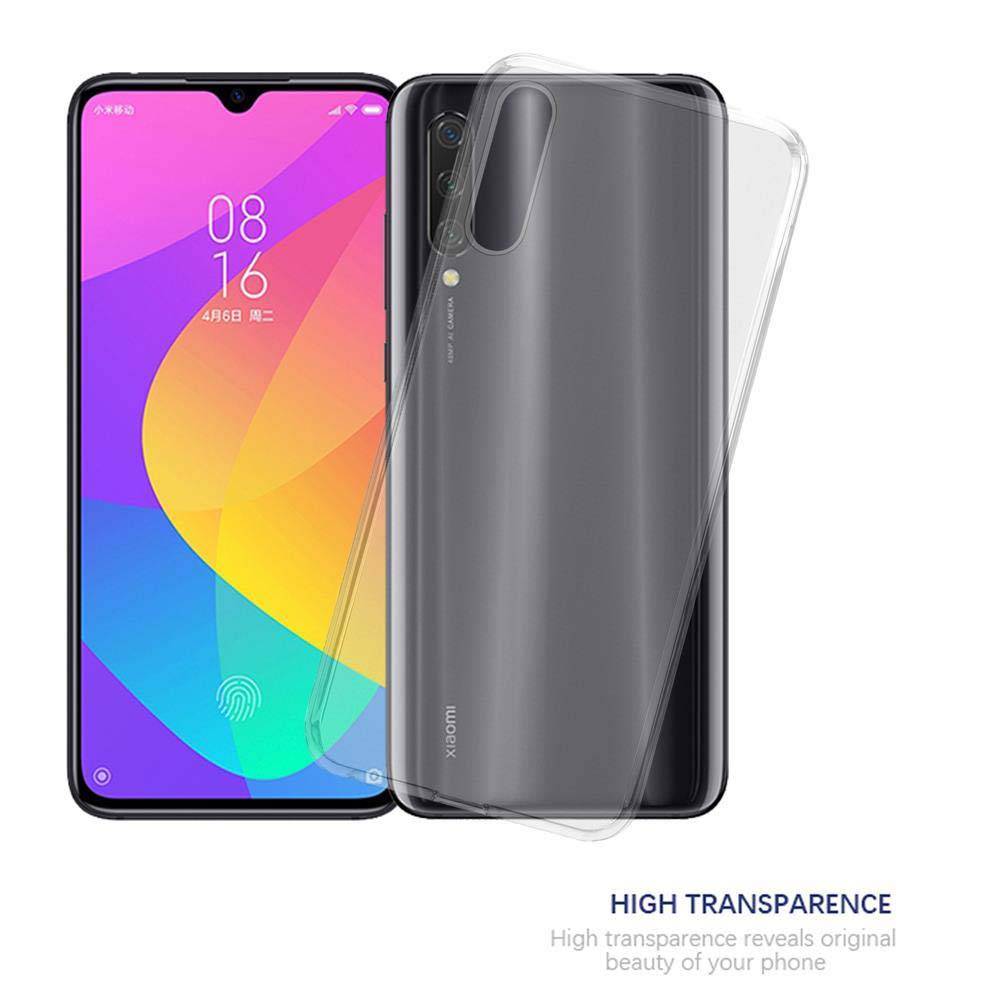 Cadorabo Hülle für Xiaomi Mi CC9 Schutz Hülle in Transparent Schutzhülle TPU Silikon Cover Etui Case