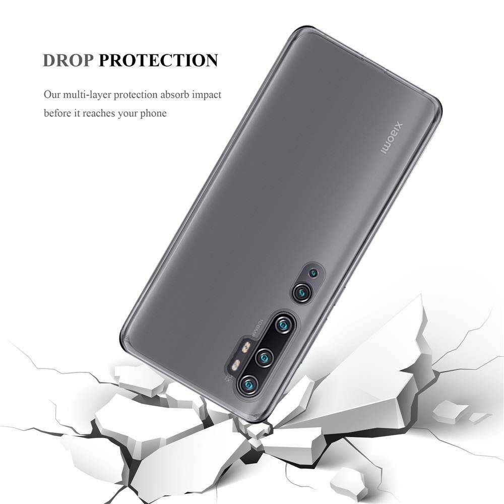 Cadorabo Hülle für Xiaomi RedMi NOTE 10 4G / RedMi NOTE 10S Schutz Hülle in Transparent Schutzhülle TPU Silikon Cover