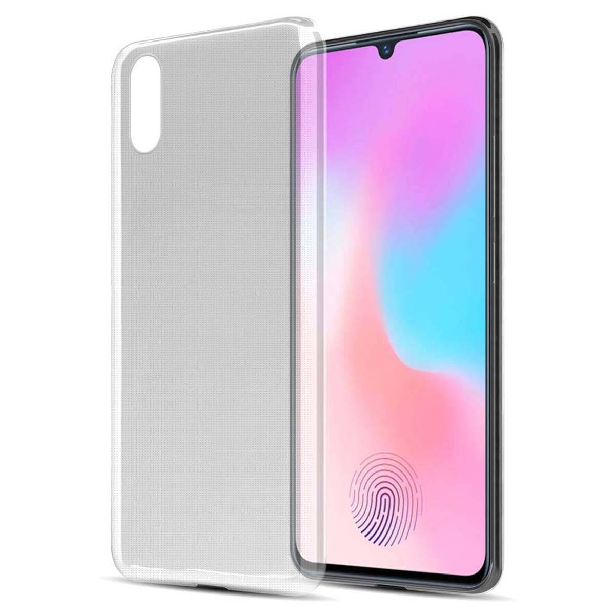 Cadorabo Hülle für Vivo X21S Schutz Hülle in Weiß Schutzhülle TPU Silikon Cover Etui Case