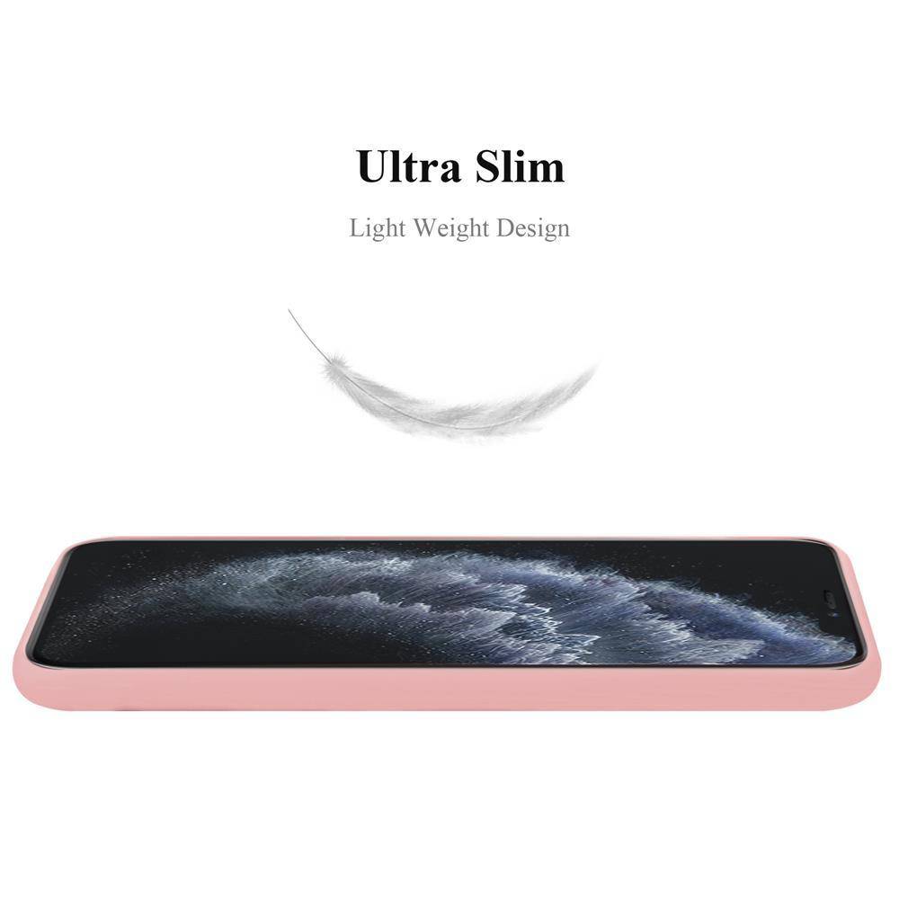 Cadorabo Hülle für Apple iPhone 11 PRO Schutzhülle in Rosa Handyhülle TPU Silikon Etui Case Cover