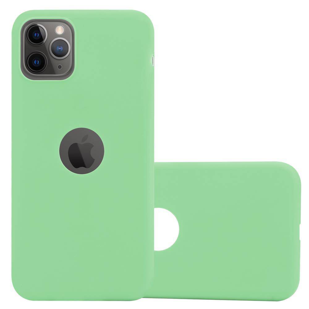Cadorabo Hülle für Apple iPhone 11 PRO Schutzhülle in Grün Handyhülle TPU Silikon Etui Case Cover