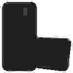 Cadorabo Hülle für Samsung Galaxy A5 2018 Schutzhülle in Schwarz Handyhülle TPU Silikon Etui Case Cover