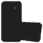 Cadorabo Hülle für Samsung Galaxy A8 PLUS 2018 Schutzhülle in Schwarz Handyhülle TPU Silikon Etui Case Cover