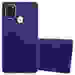 Cadorabo Hülle für Samsung Galaxy A21s Schutzhülle in Blau Handyhülle TPU Silikon Etui Case Cover