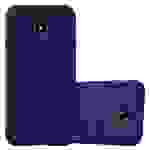 Cadorabo Hülle für Samsung Galaxy J3 2017 US Version Schutzhülle in Blau Handyhülle TPU Silikon Etui Case Cover