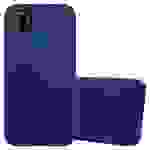 Cadorabo Hülle für Samsung Galaxy M21 / M30s Schutzhülle in Blau Handyhülle TPU Silikon Etui Case Cover