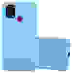 Cadorabo Hülle für Samsung Galaxy M31 Schutzhülle in Blau Handyhülle TPU Silikon Etui Case Cover
