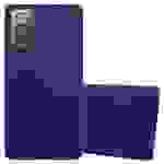 Cadorabo Hülle für Samsung Galaxy NOTE 20 Schutzhülle in Blau Handyhülle TPU Silikon Etui Case Cover