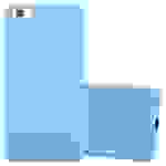 Cadorabo Hülle für Huawei P8 LITE 2015 Schutzhülle in Blau Handyhülle TPU Silikon Etui Case Cover