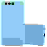 Cadorabo Hülle für Huawei P10 Schutzhülle in Blau Handyhülle TPU Silikon Etui Case Cover