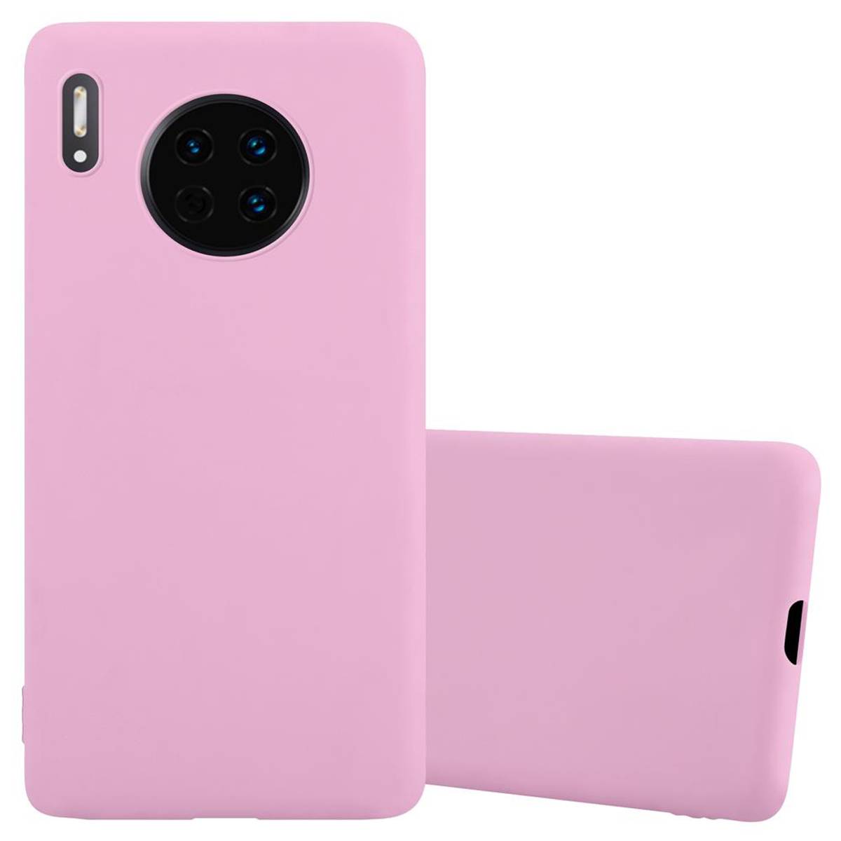 Cadorabo Hülle für Huawei MATE 30 Schutzhülle in Rosa Handyhülle TPU Silikon Etui Case Cover