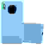 Cadorabo Hülle für Huawei MATE 30 Schutzhülle in Blau Handyhülle TPU Silikon Etui Case Cover