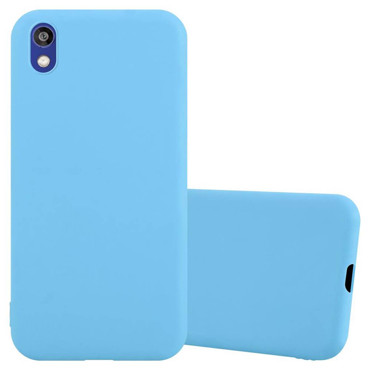 Cadorabo Hülle für Huawei Y5 2019 / Enjoy Play 8 / Honor 8S Schutzhülle in Blau Handyhülle TPU Silikon Etui Case Cover