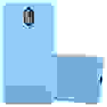 Cadorabo Hülle für Nokia 3.1 Schutzhülle in Blau Handyhülle TPU Silikon Etui Case Cover