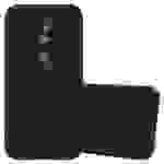 Cadorabo Hülle für Motorola MOTO E5 PLAY Schutzhülle in Schwarz Handyhülle TPU Silikon Etui Case Cover