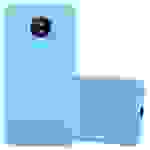 Cadorabo Hülle für Motorola MOTO G5S Schutzhülle in Blau Handyhülle TPU Silikon Etui Case Cover