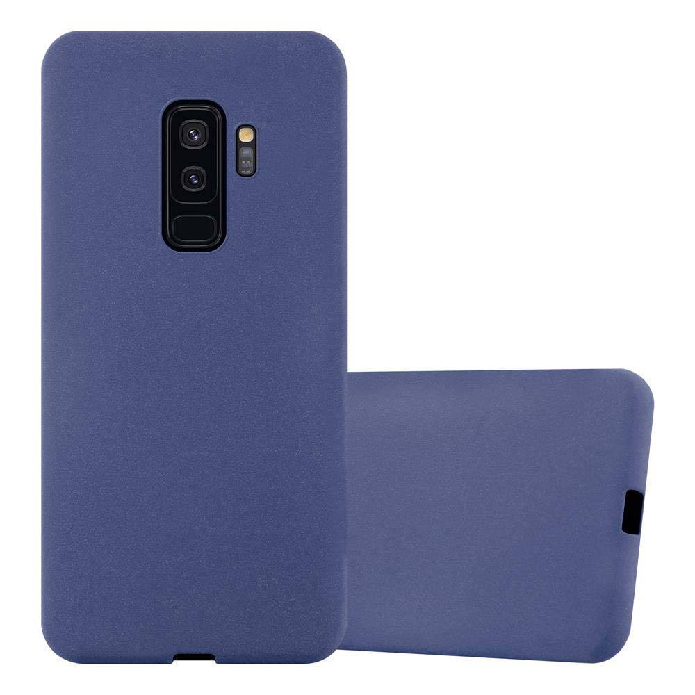Cadorabo Schutzhülle für Samsung Galaxy S9 PLUS Hülle in Blau Handyhülle TPU Etui Cover Case