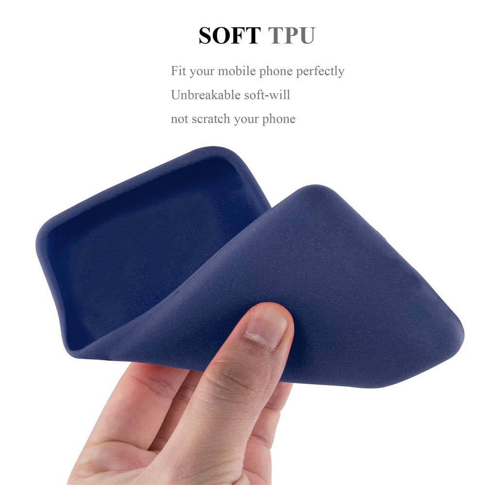 Cadorabo Schutzhülle für Samsung Galaxy S9 PLUS Hülle in Blau Handyhülle TPU Etui Cover Case