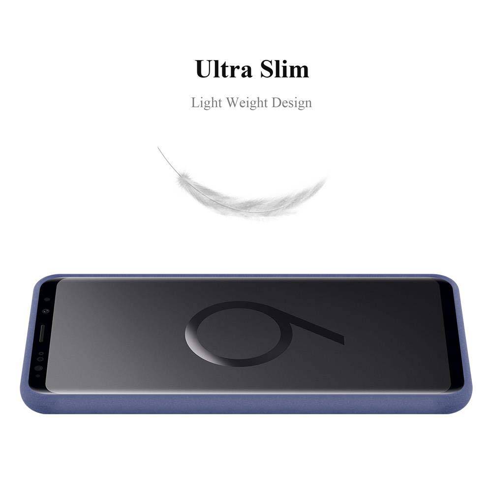 Cadorabo Schutzhülle für Samsung Galaxy S9 PLUS Hülle in Blau Handyhülle TPU Etui Cover Case