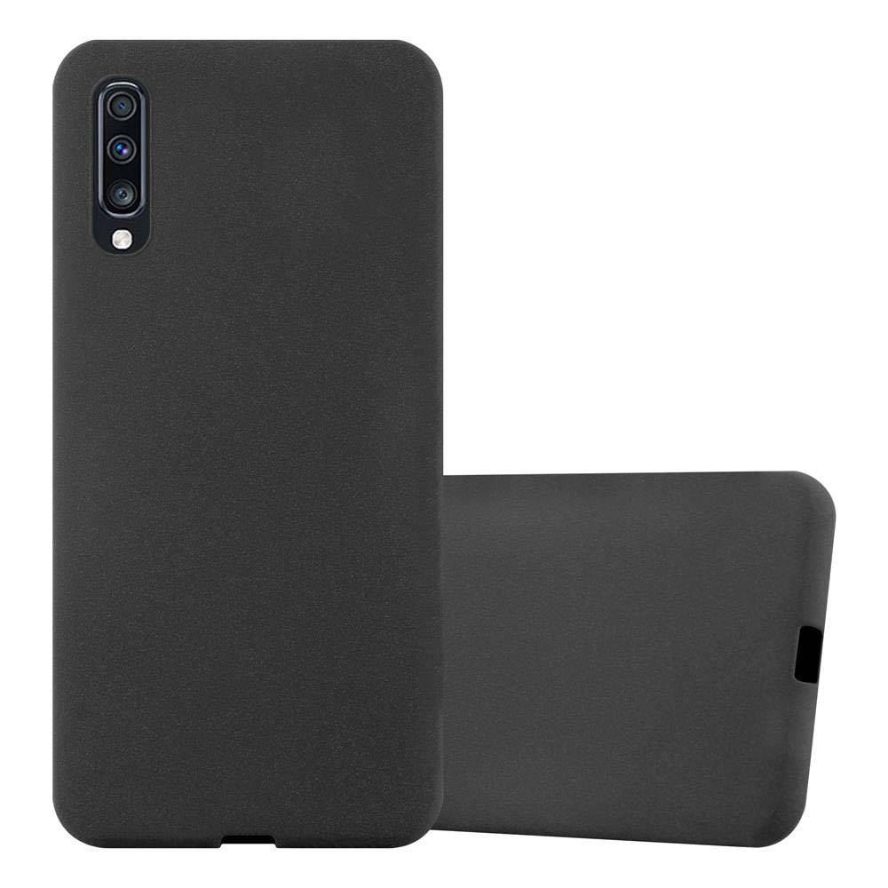 Cadorabo Schutzhülle für Samsung Galaxy A70 / A70s Hülle in Schwarz Handyhülle TPU Etui Cover Case