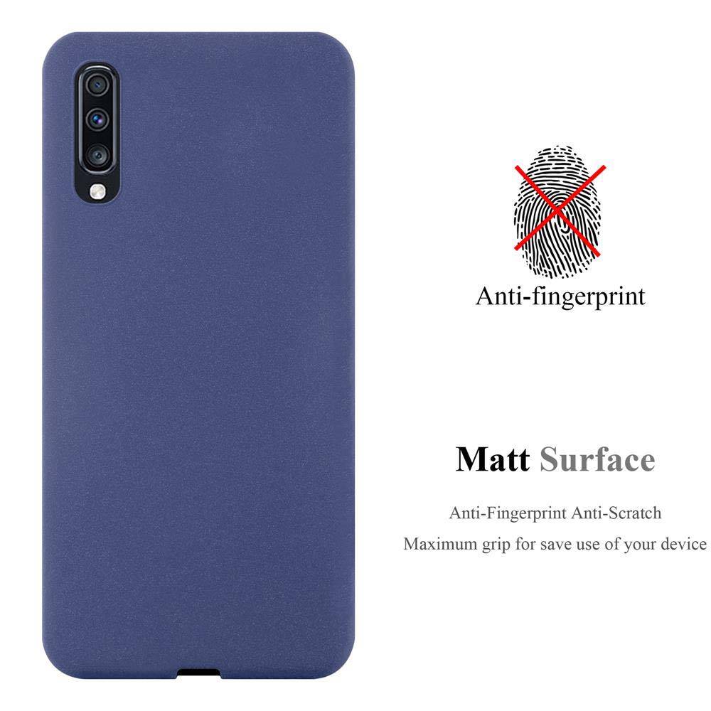 Cadorabo Schutzhülle für Samsung Galaxy A70 / A70s Hülle in Blau Handyhülle TPU Etui Cover Case