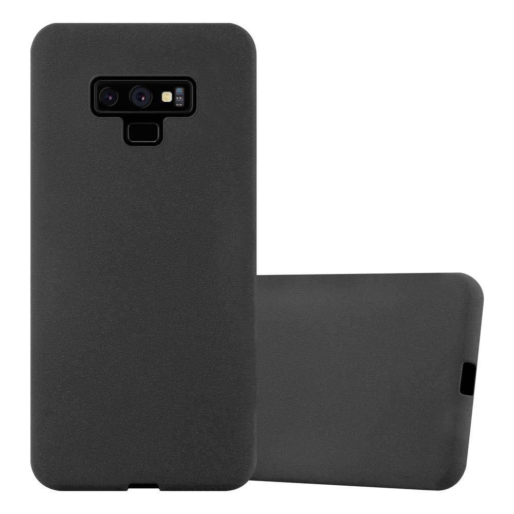 Cadorabo Schutzhülle für Samsung Galaxy NOTE 9 Hülle in Schwarz Handyhülle TPU Etui Cover Case