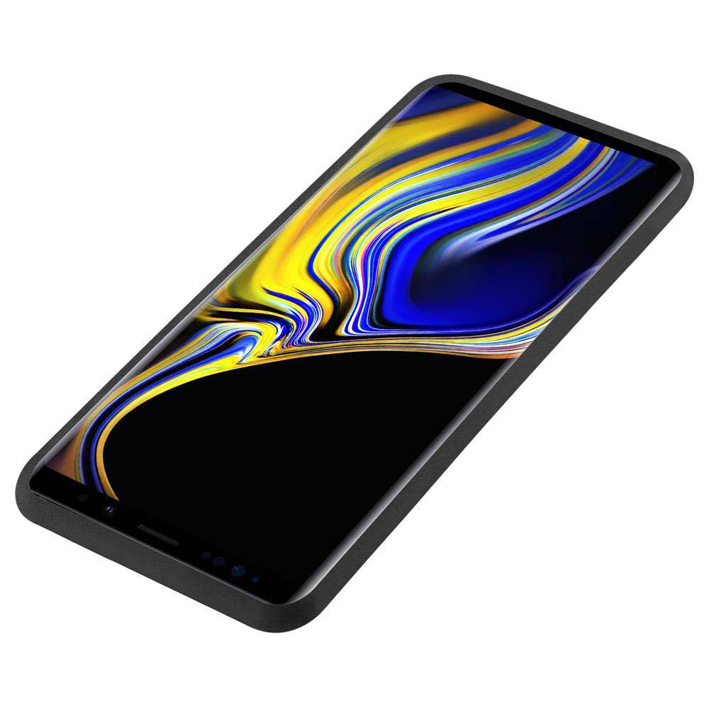 Cadorabo Schutzhülle für Samsung Galaxy NOTE 9 Hülle in Schwarz Handyhülle TPU Etui Cover Case