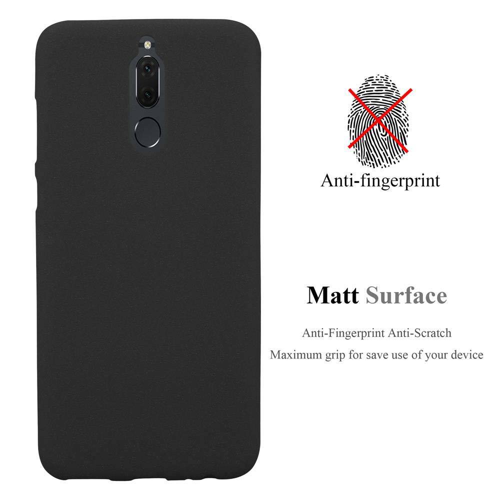 Cadorabo Schutzhülle für Huawei MATE 10 LITE Hülle in Schwarz Handyhülle TPU Etui Cover Case